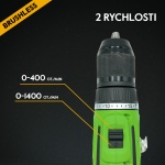 Akumulátorový skrutkovač Procraft PA18LiN | PA18LiN