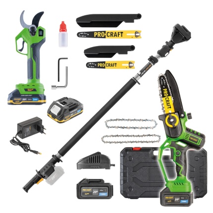 Sada aku ručná píla PKA32Li a nožnice na vetvy ES32Li + nadstavec EP3.0R | SPKA32Li/ES32Li/EP3.0R