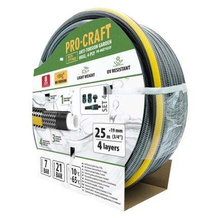 Záhradná hadica Procraft PR-4KAT1925F | PR-4KAT1925F