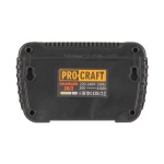 Sada dve batérie 20V 4Ah Procraft 20/4 ATA-40B a nabíjačka na dve batérie 20/2 | S2x20/4ATA-40B-20/2