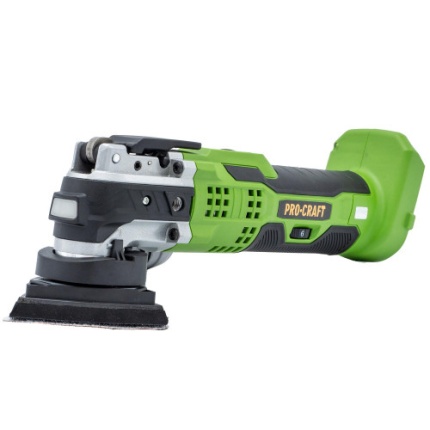 Akumulátorová multifunkčná uhlová brúska Procraft PMT20bb (bez akumulátora a nabíjačky) | PMT20bb