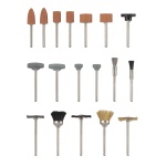 Priama brúska Procraft PG400 + GK-418 s ohybným nadstavcom a príslušenstvom | SPG400/GK-418