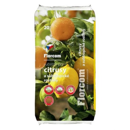 Substrát pre citrusy a subtropické rastliny 20L/132ks pal.