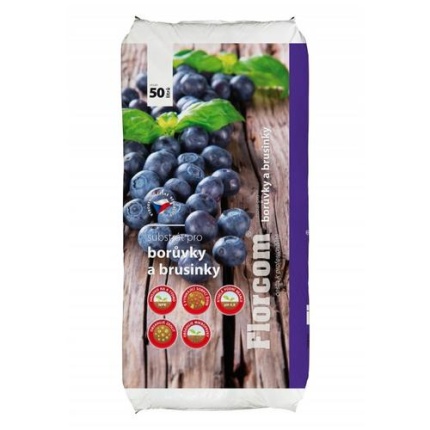 Substrát pre čučoriedky a brusnice 50L/51ks pal.