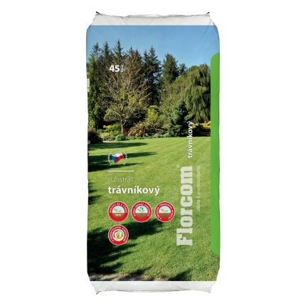 Substrát trávnikový s kompostom a pieskom 45L/42ks pal.