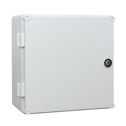 Skriňa Uni-0 IP65 plastová 300x300x160mm s plastovou montážnou doskou