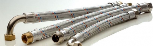 Pancierová hadica flexi priama 1" x 500mm