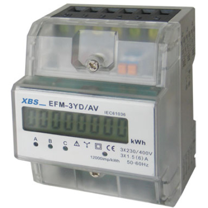 Elektromer LE-02d MID trojfázový digitálny-fakturačný 80A jednotarif (1619019) (FIRN)