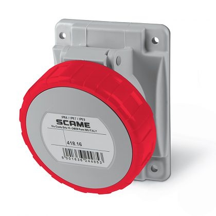 Zásuvka ZV164IP 418.1666 OPTIMA 400V/16A