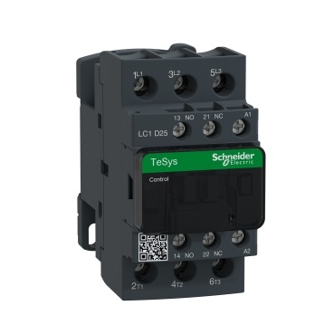 Stykač LC1D25Q7 3P 1NO+1NC 380V/50-60Hz