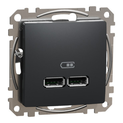 Zásuvka SDD114401 2-nás. USB 2
