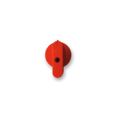 Páčka S6 - S40 JD červená (hr. 5x5mm