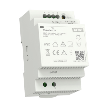 Zdroj napájací PS3M-60/24V spín. 24V DC 60W 2